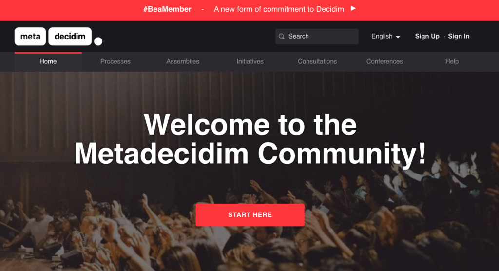 La communauté MetaDecidim 