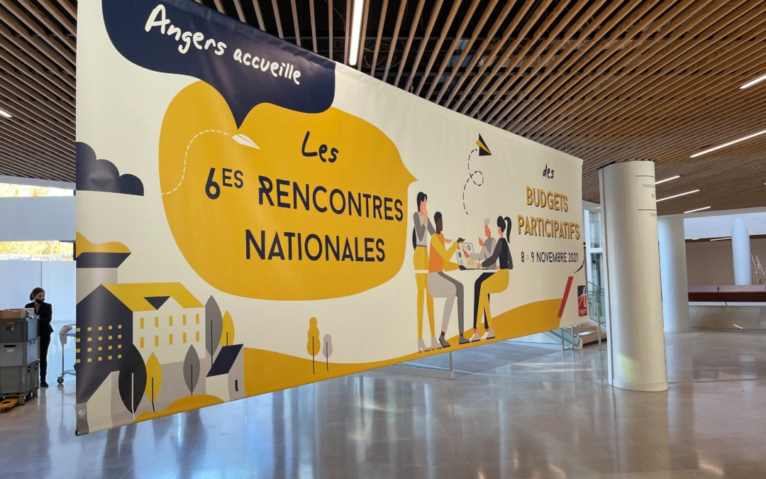 6ème Rencontres nationales des budgets participatifs à Angers