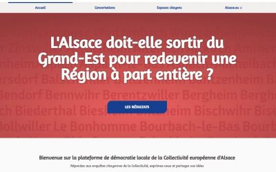 Sortie de l’Alsace du Grand Est : une consultation très politique