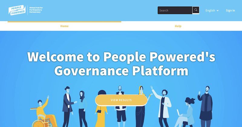 People Powered governance plateform decidim