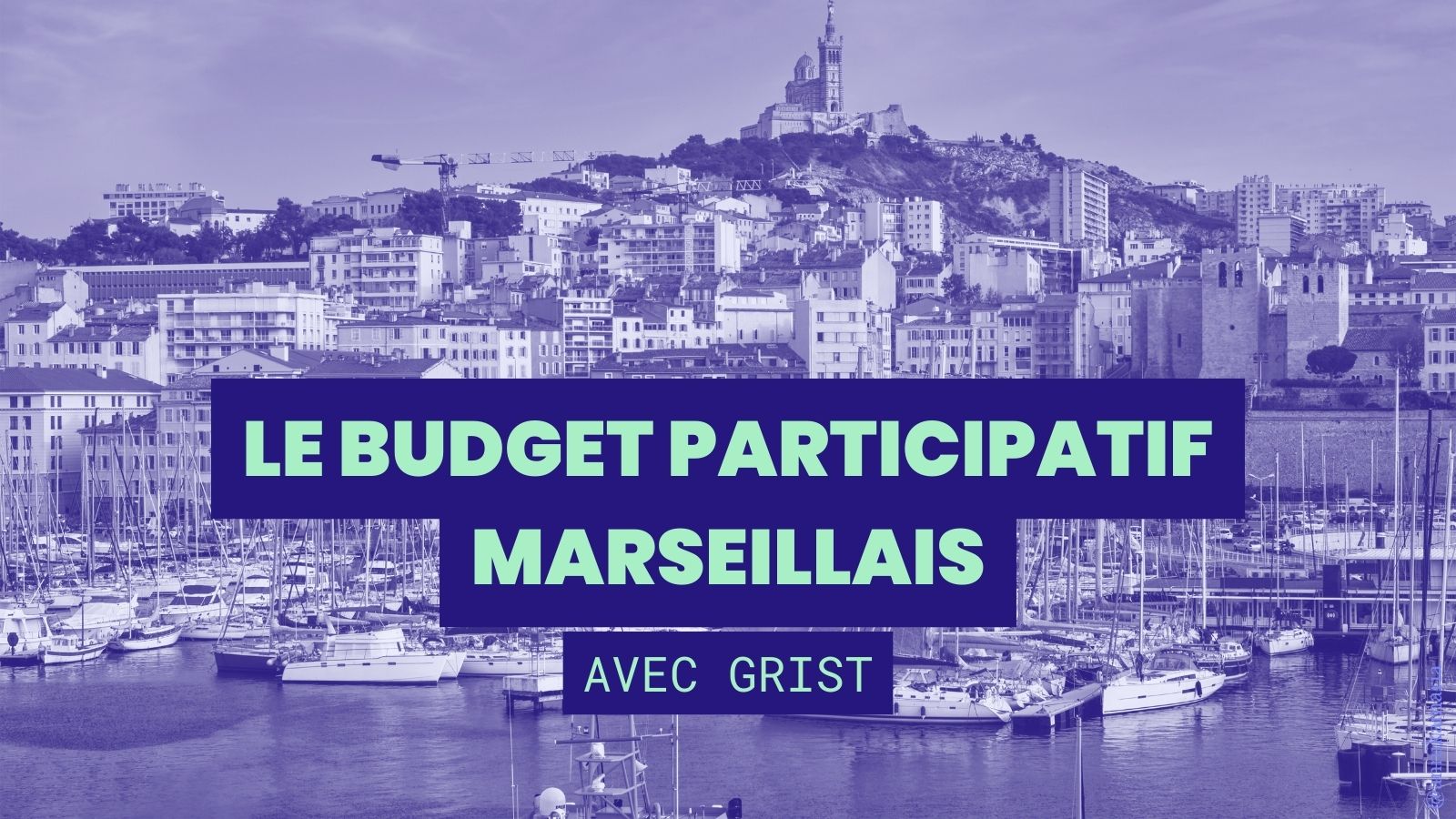 Le budget participatif marseillais avec Grist