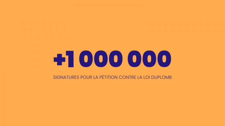 la pétition contre la loi Duplomb a dépassé le million de signatures sur la plateforme de pétitions de l'Assemblée nationale