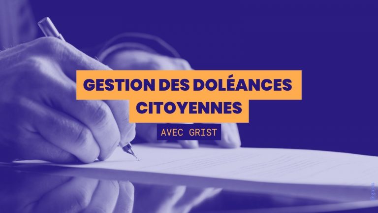 Gestion des doléances citoyennes avec Grist