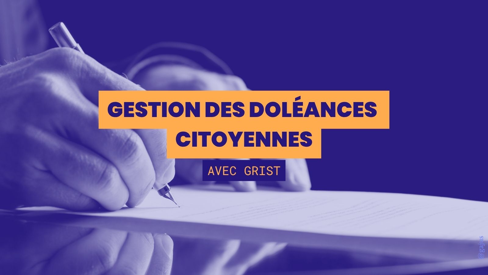 Gestion des doléances citoyennes avec Grist